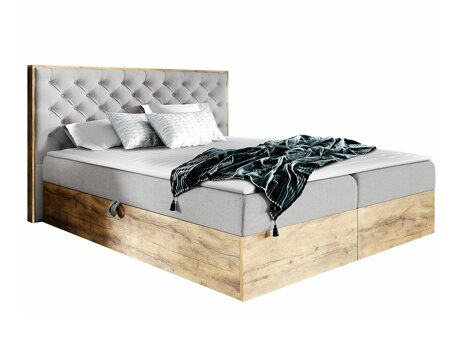 Cama continental Baltimore 182 (Carvalho wotan + Faro 16)