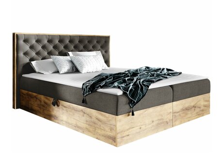 Cama continental Baltimore 182 (Carvalho wotan + Faro 5)