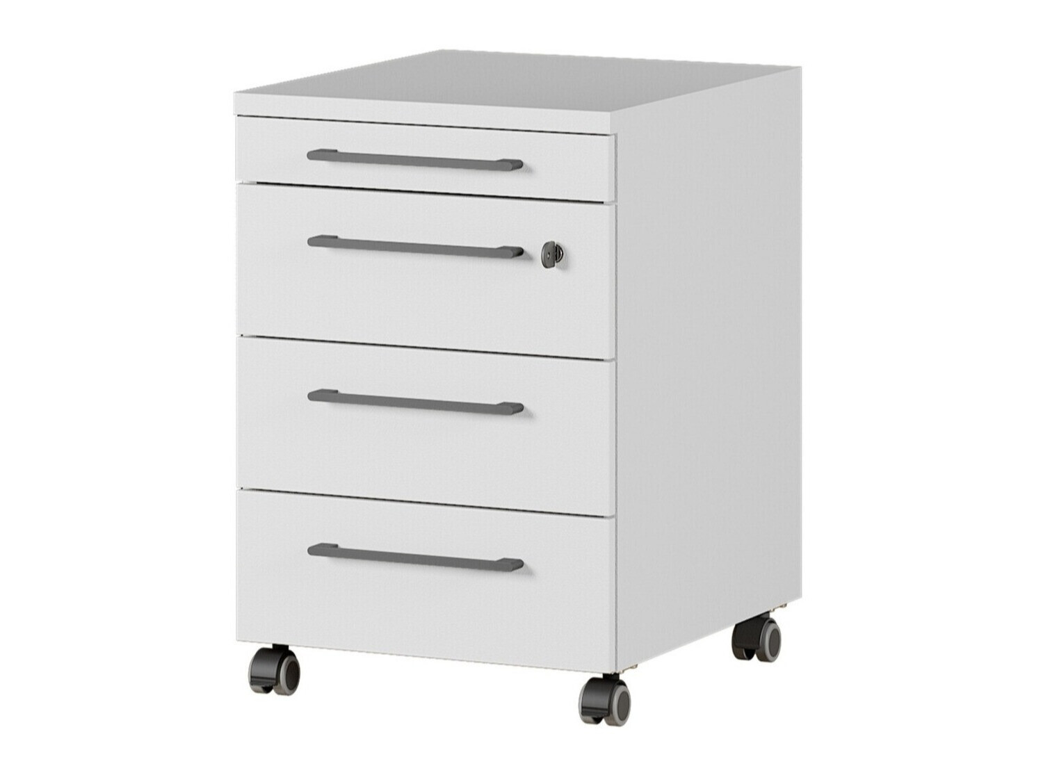 Bloco de gavetas Eliromo 107 (Cinzento claro)