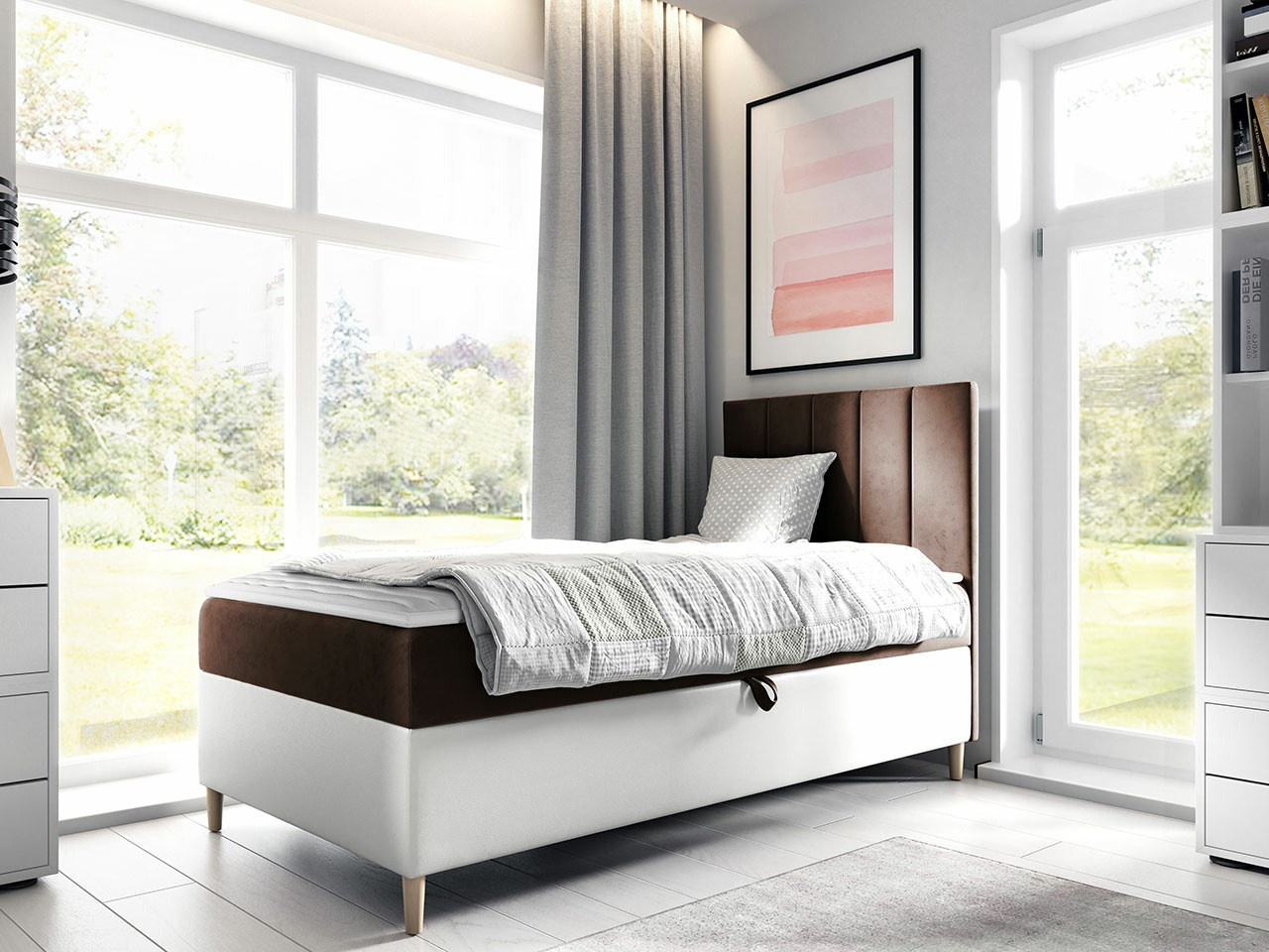 Cama continental Baltimore 170 (Soft 017 + Fresh 4)