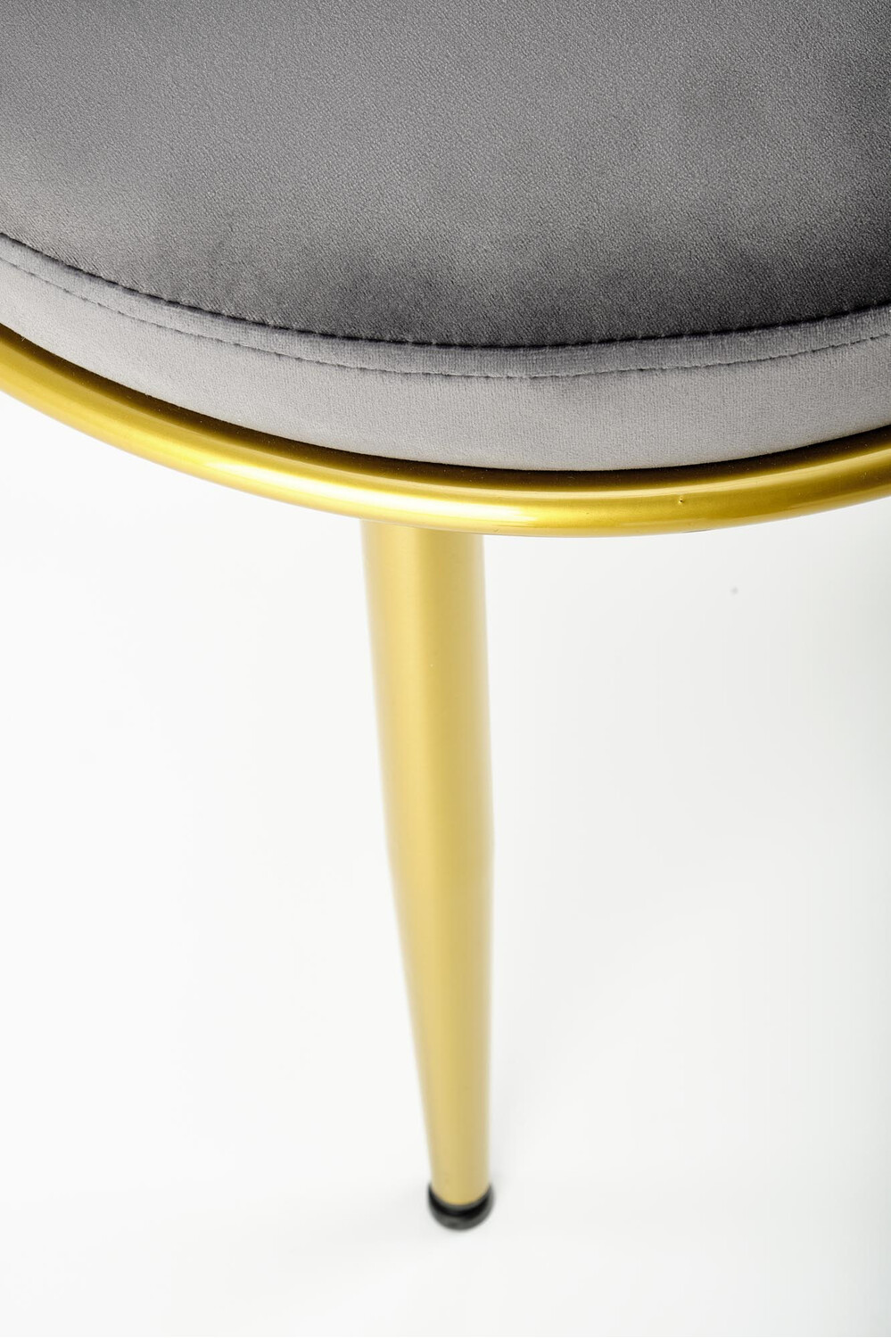 Cadeira Houston 1506 (Cinzento + Dourado)