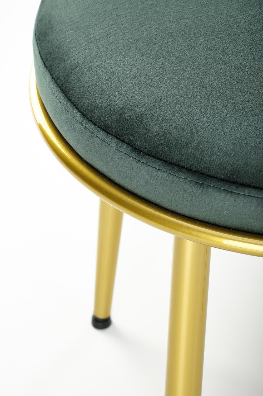 Cadeira Houston 1506 (Verde + Dourado)