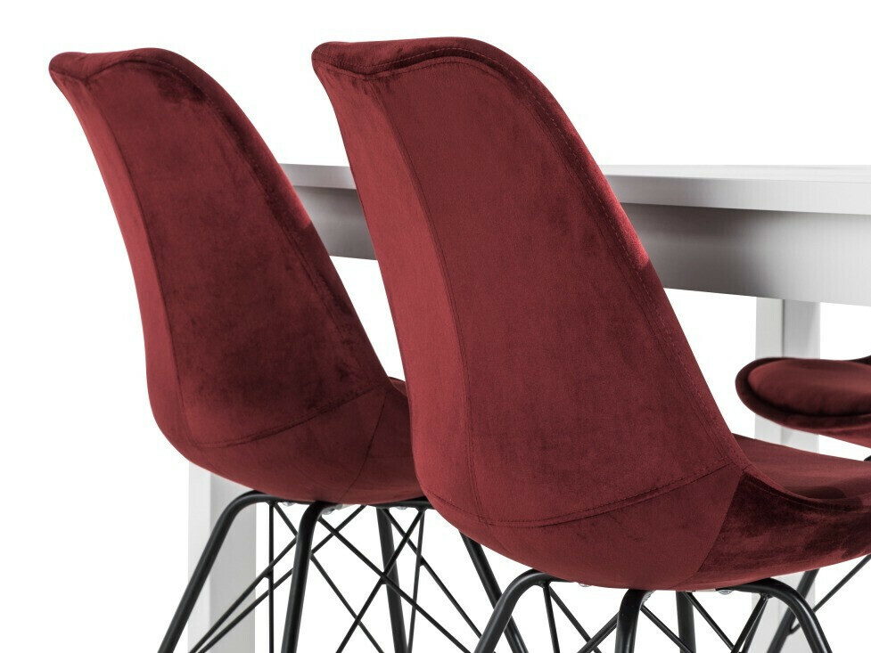 Conjunto para refeições Scandinavian Choice 804 (Bordéus + Preto)