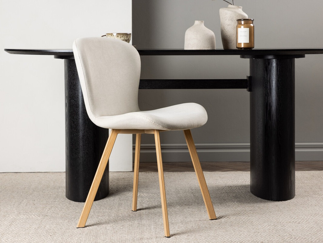 Cadeira Dallas 4100 (Bege + Castanho claro)