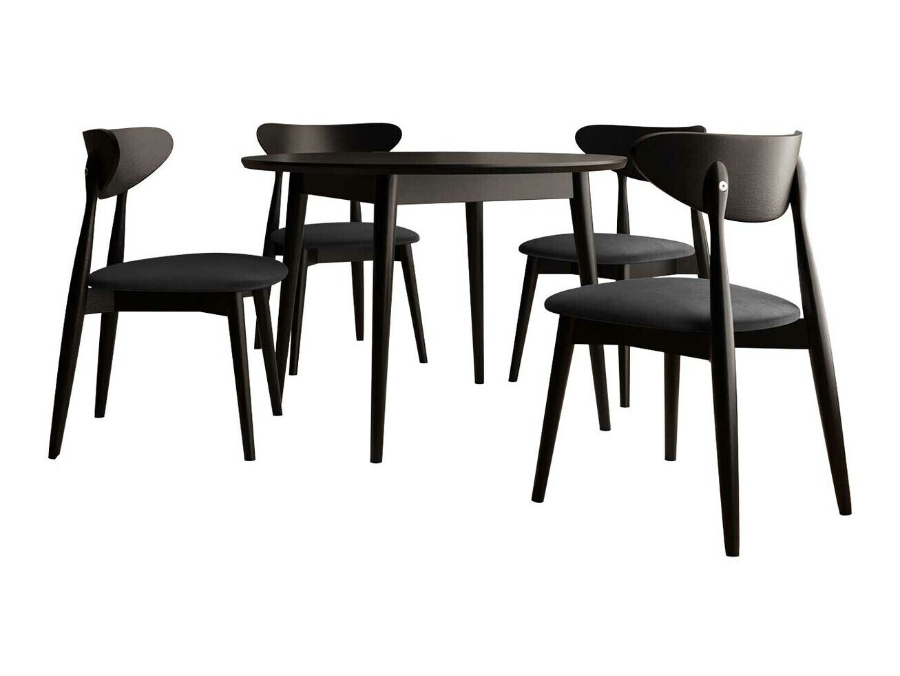 Conjunto para refeições Racine 134 (Preto)
