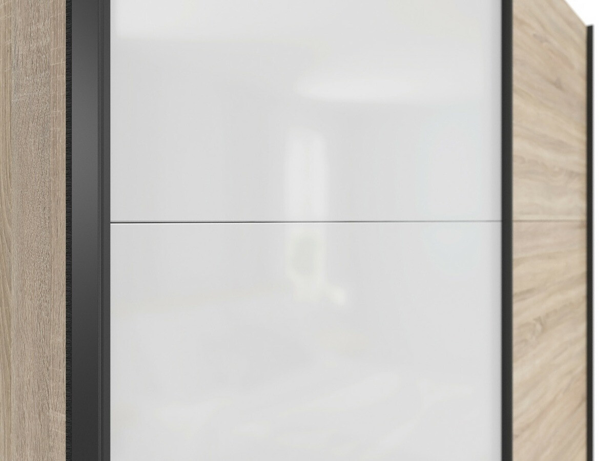 Roupeiro Livevaro 109 (Carvalho sonoma + Branco)