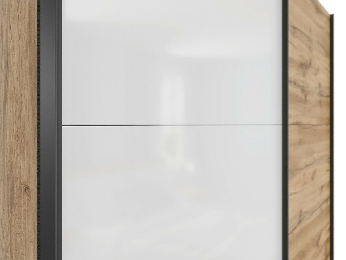 Roupeiro Livevaro 109 (Carvalho wotan + Branco)