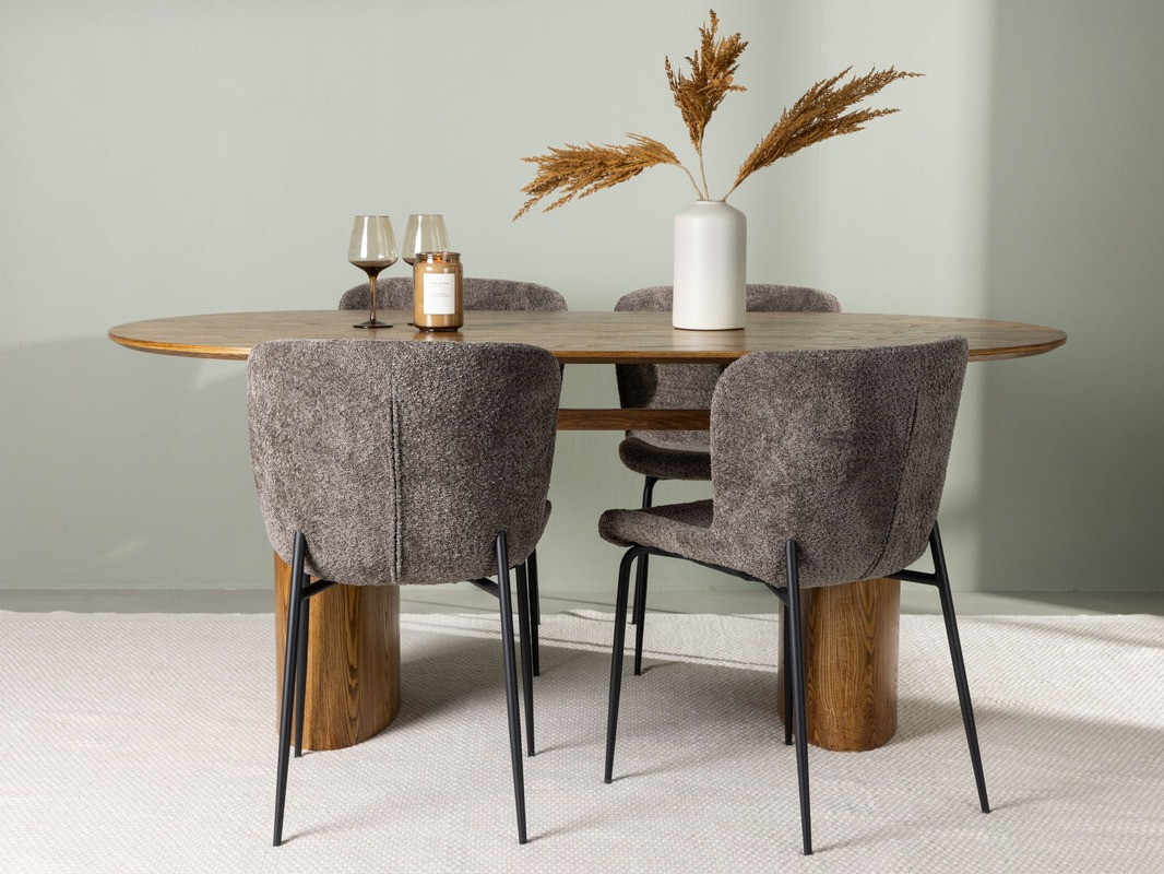 Conjunto para refeições Dallas 4117 (Castanho)