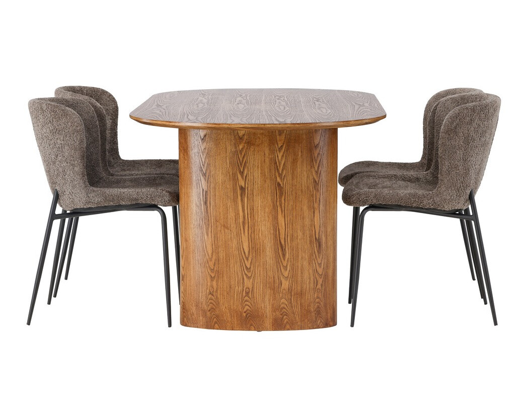 Conjunto para refeições Dallas 4117 (Castanho)