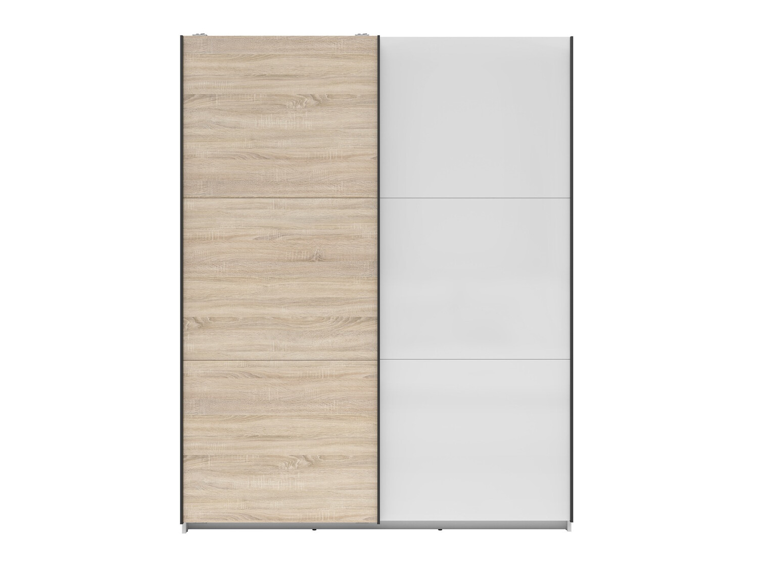 Roupeiro Livevaro 117 (Branco + Carvalho sonoma)