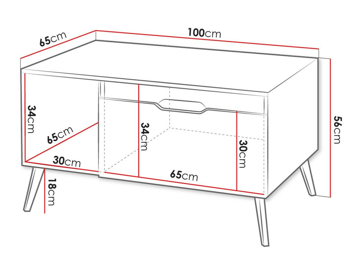 Mesa para revistas Comfivo G104