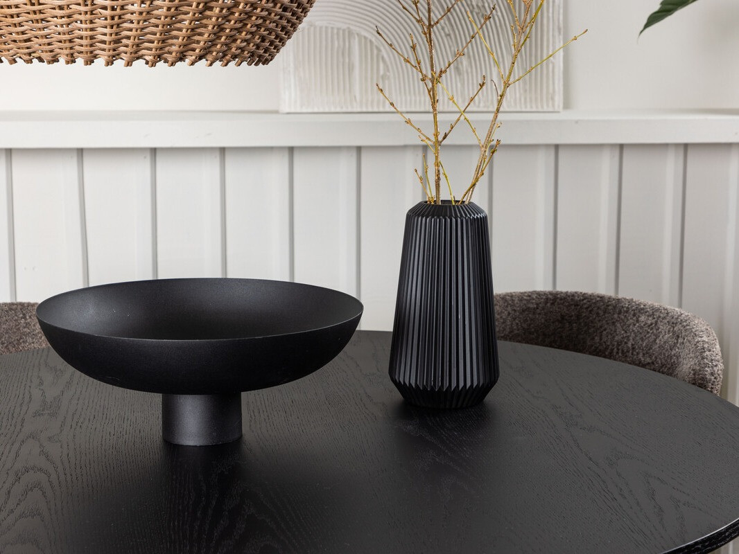 Conjunto para refeições Dallas 4147 (Castanho + Preto)