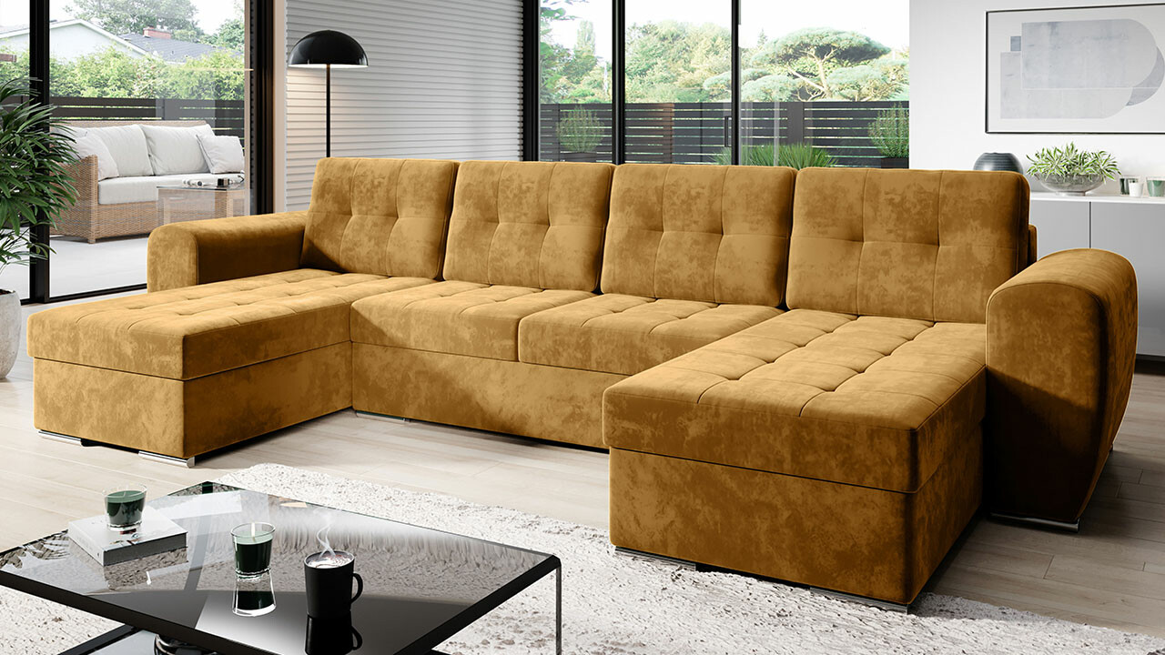 Sofá de canto Muncie 110 (Kameleon 48)