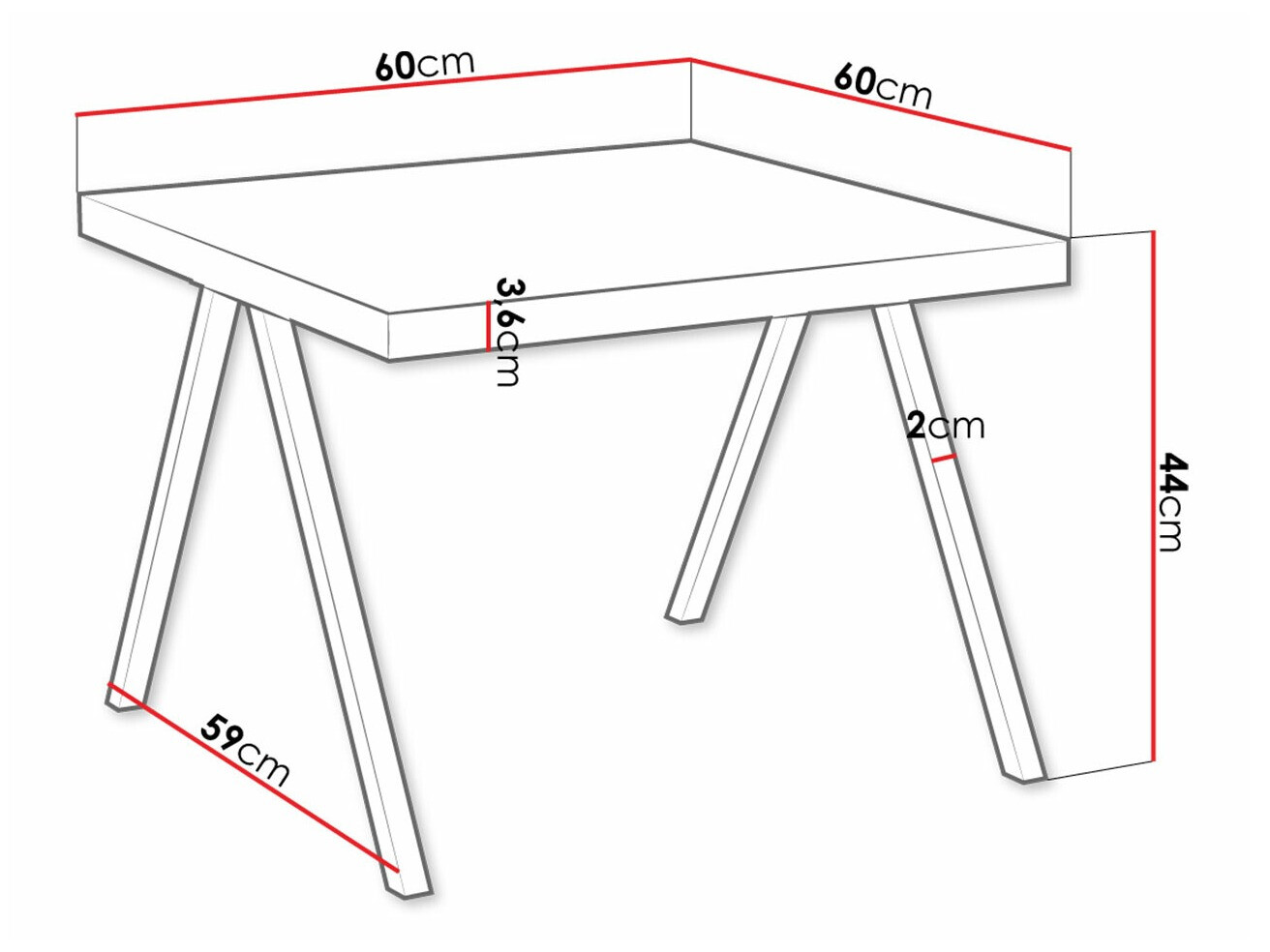 Mesa de centro Germantown 110