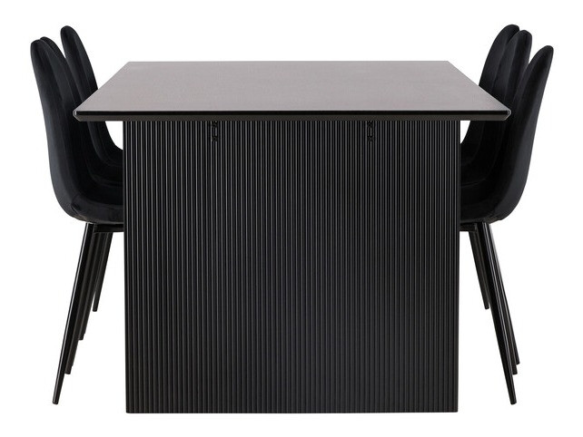 Conjunto para refeições Dallas 4185 (Preto)