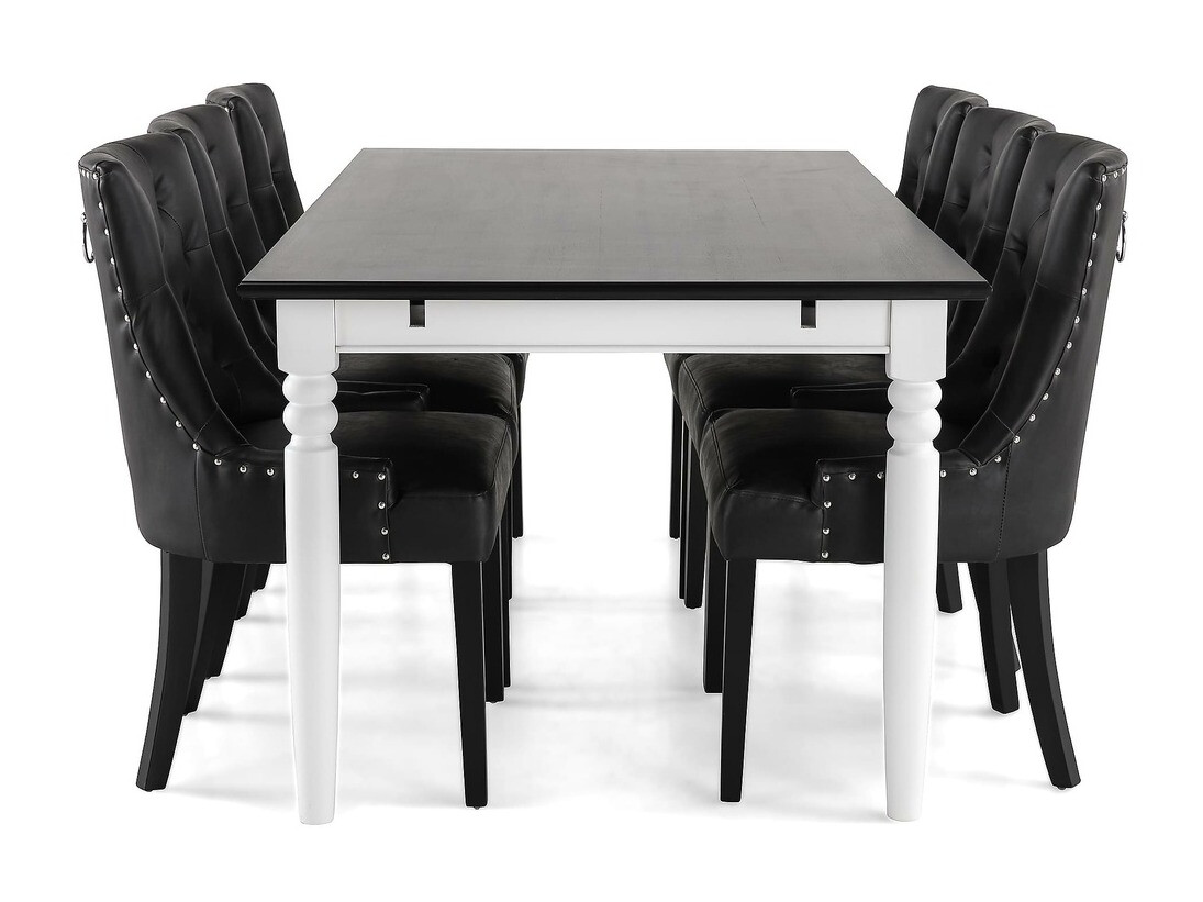 Conjunto para refeições Manor House 226 (Branco;Preto)