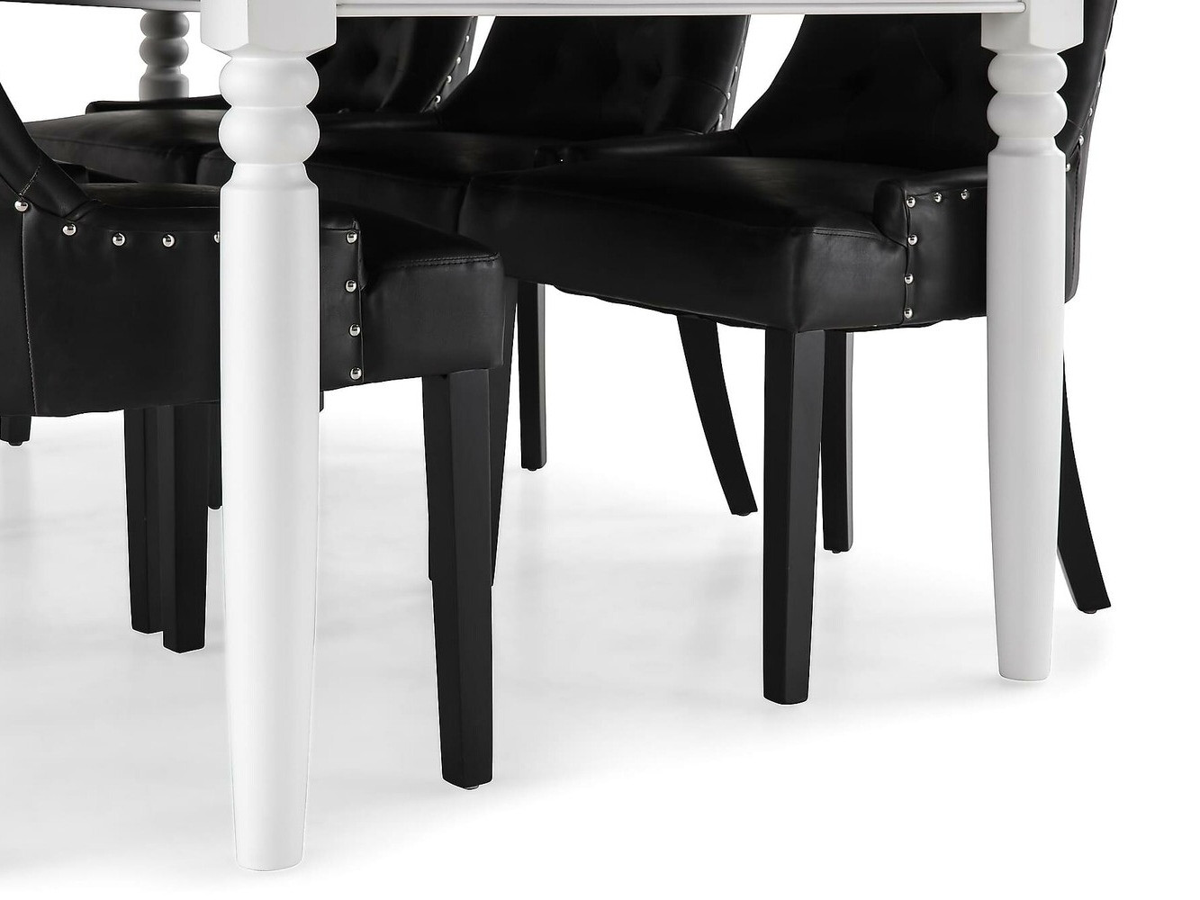 Conjunto para refeições Manor House 226 (Branco;Preto)