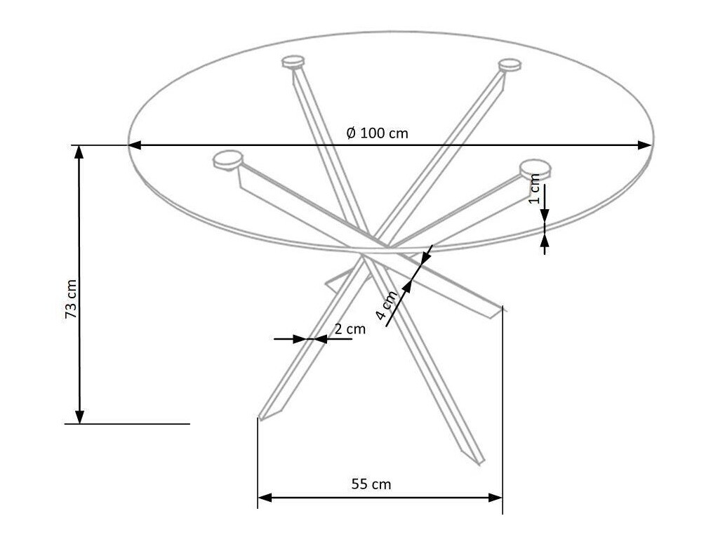 Conjunto para refeições Houston 1131