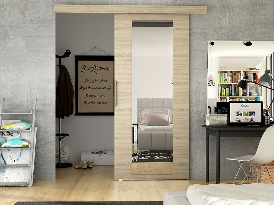 Porta de correr Closico 180 (Carvalho sonoma)