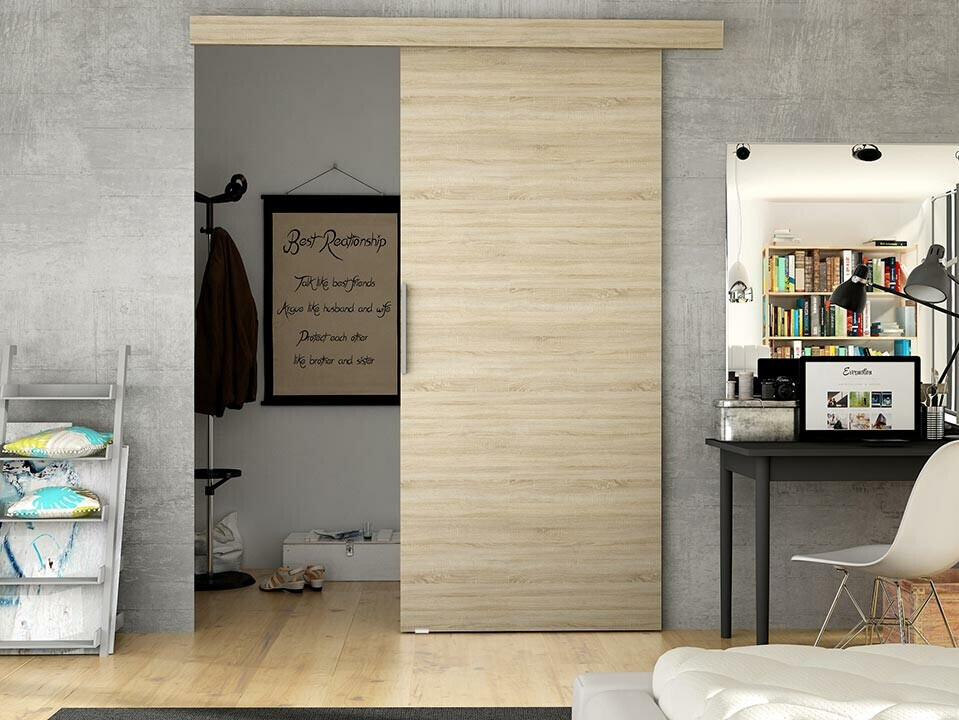 Porta de correr Closico Fundus I (Carvalho sonoma)
