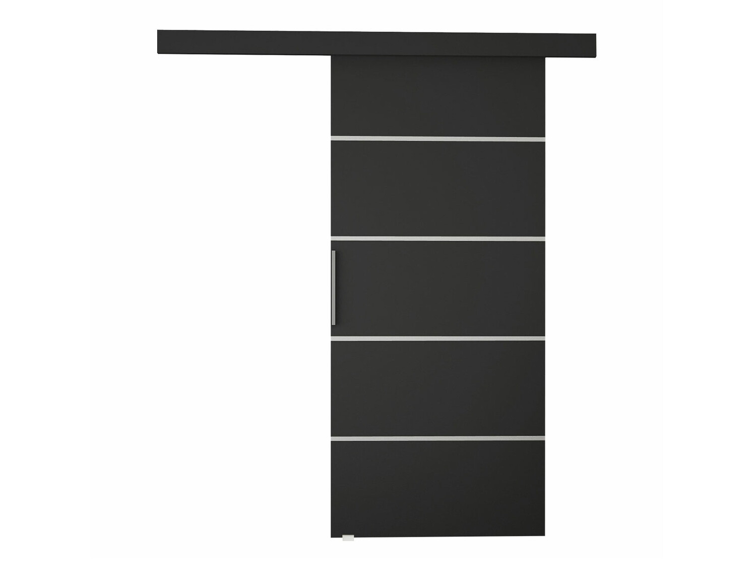 Porta de correr Closico Fundus III (Preto)
