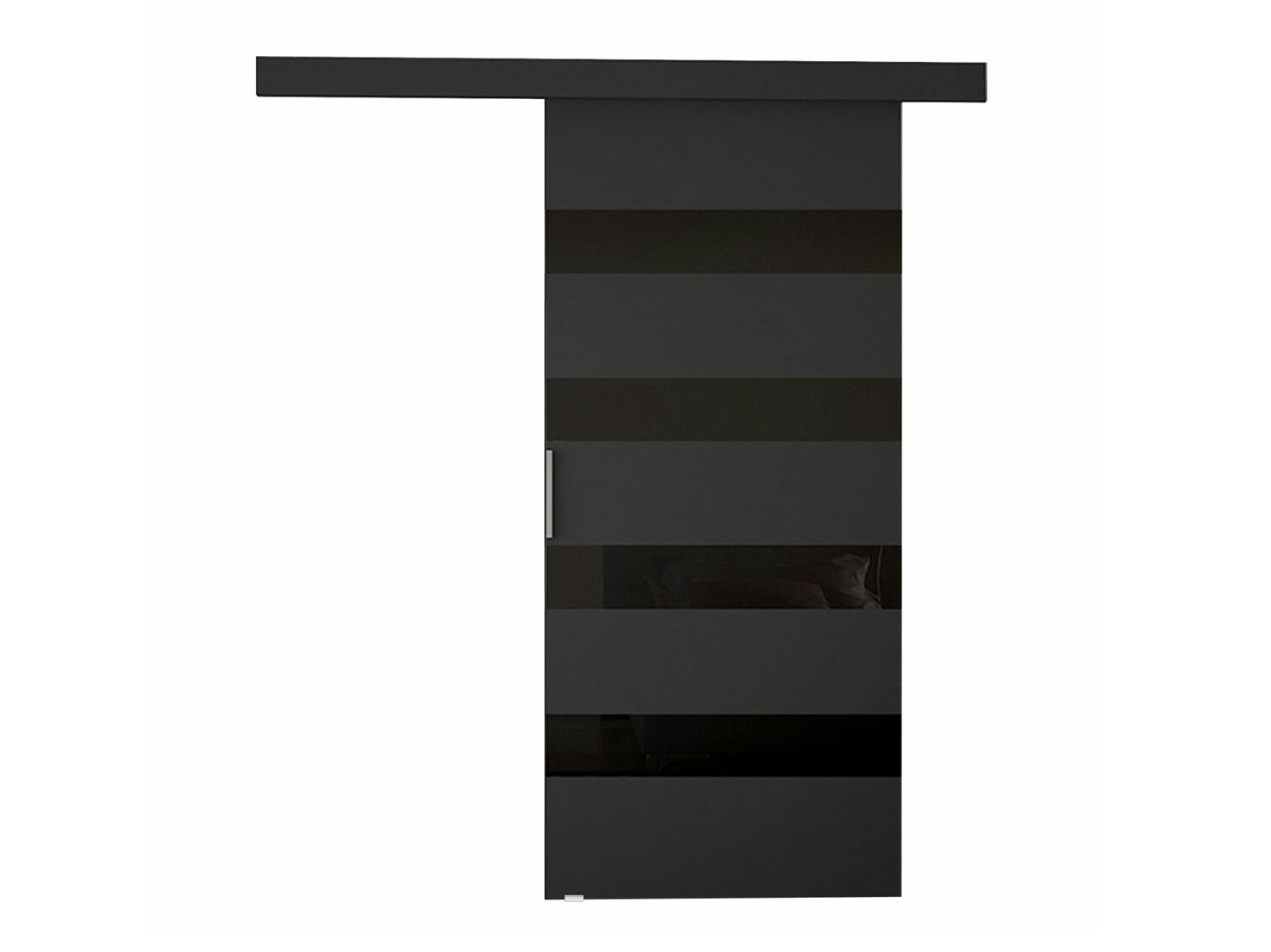 Porta de correr Closico Fundus V (Preto)