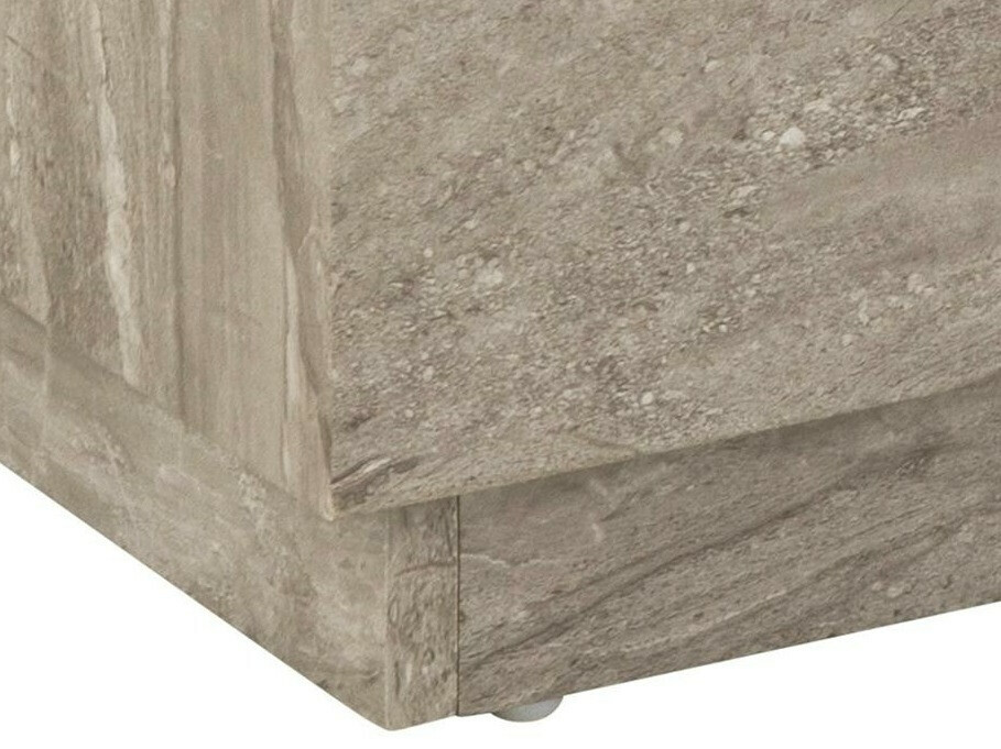 Conjunto de mesas de centro Norsica 894 (Cinzento mármore)