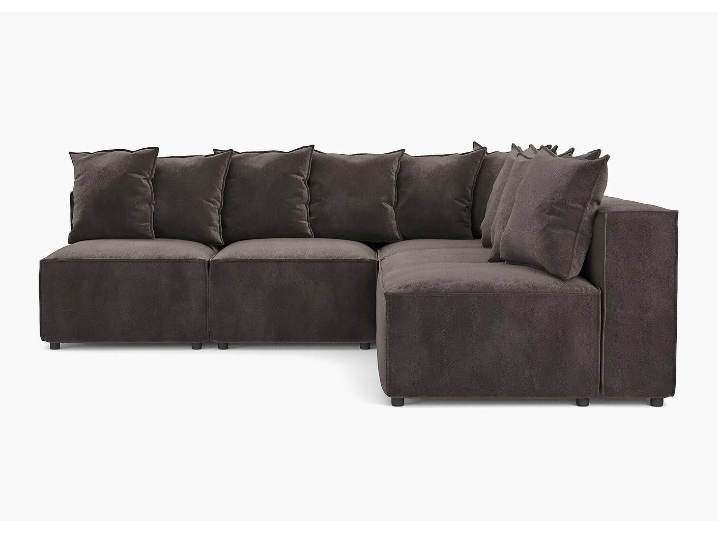 Sofá de canto modular Torbalo 105 (Monolith 95)