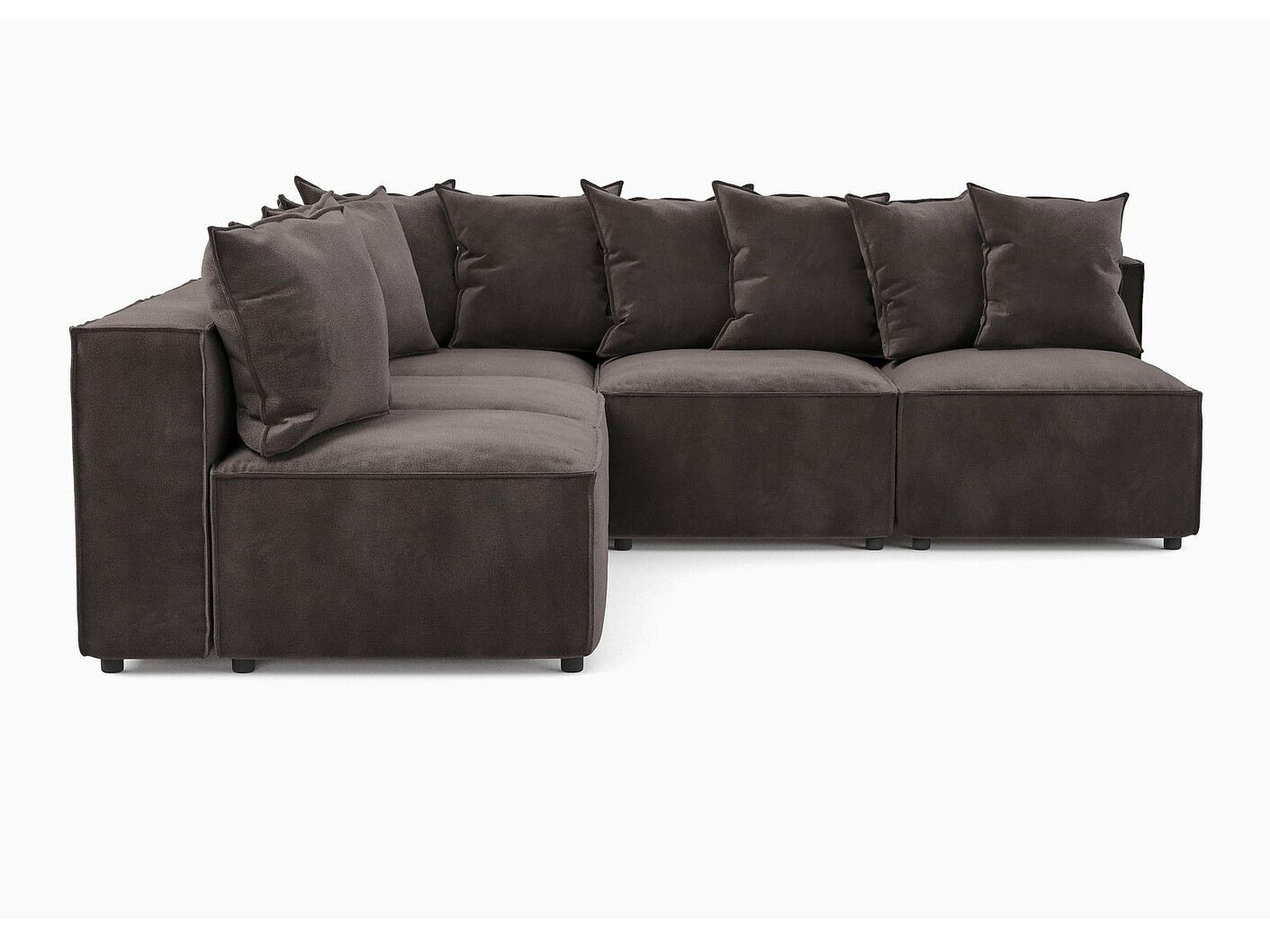 Sofá de canto modular Torbalo 105 (Monolith 95)