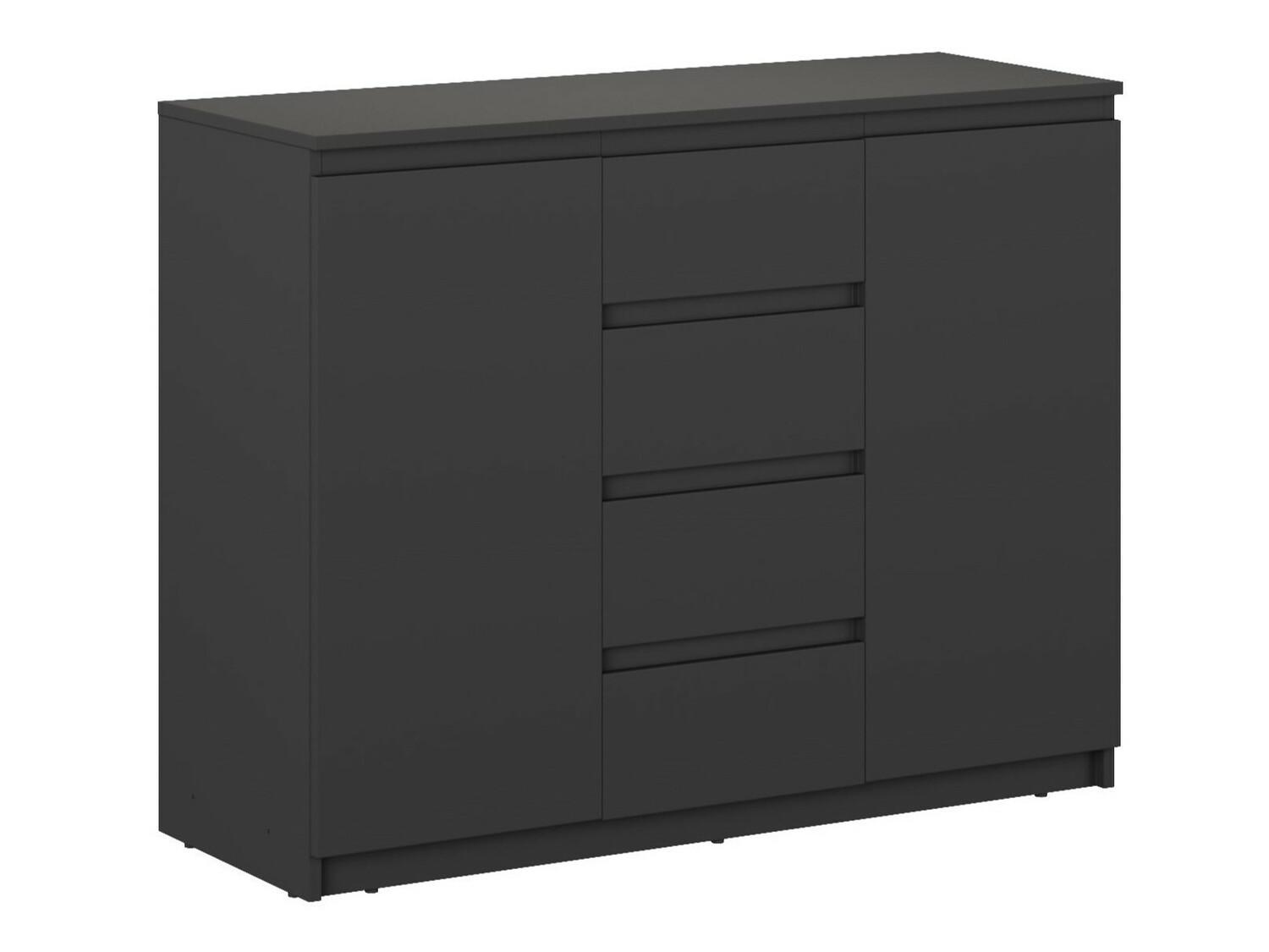 Cómoda Cirdelu 105 (Preto)