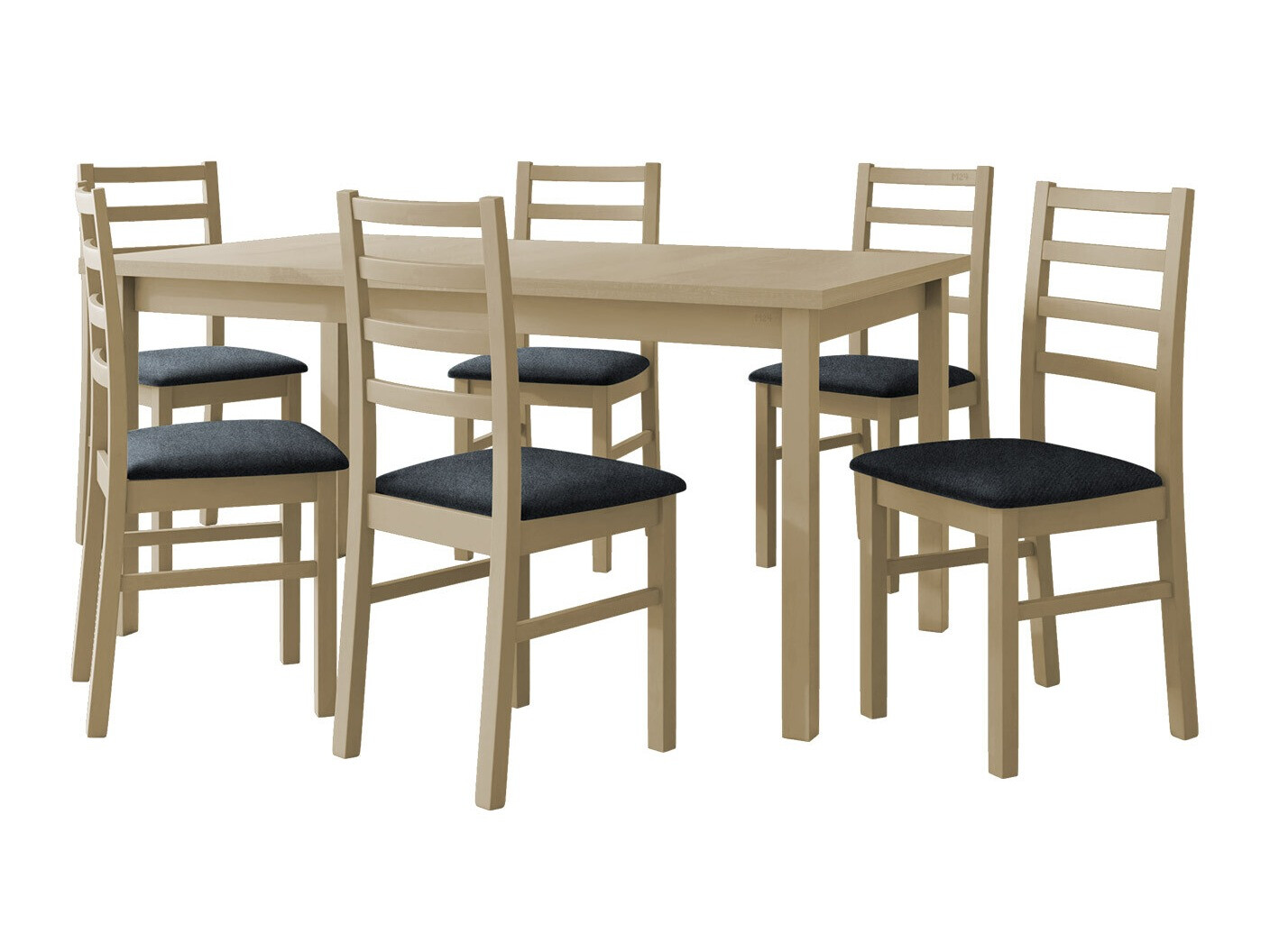 Conjunto para refeições Victorville 307 (Carvalho sonoma)