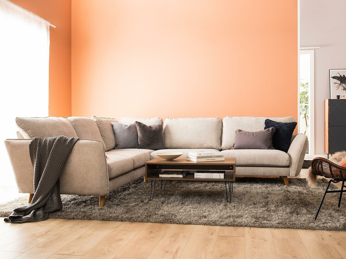 Sofá de canto Catmori 101 (Orinoco 23)