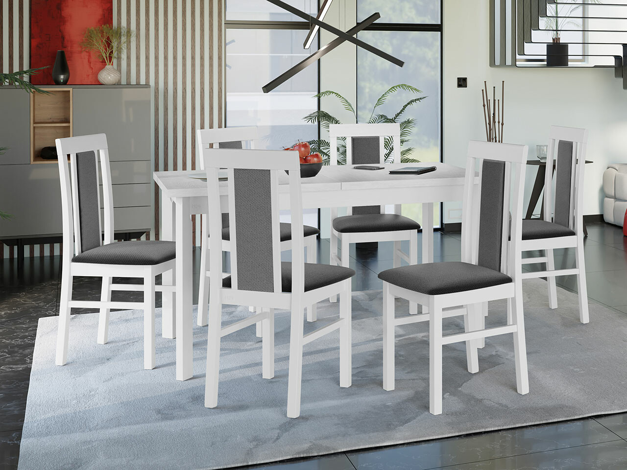 Conjunto para refeições Victorville 315 (Branco)