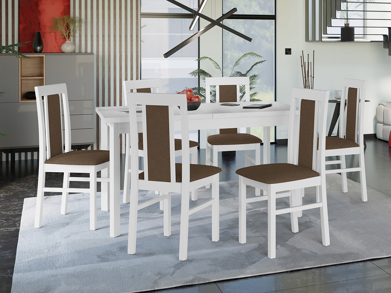 Conjunto para refeições Victorville 315 (Branco)