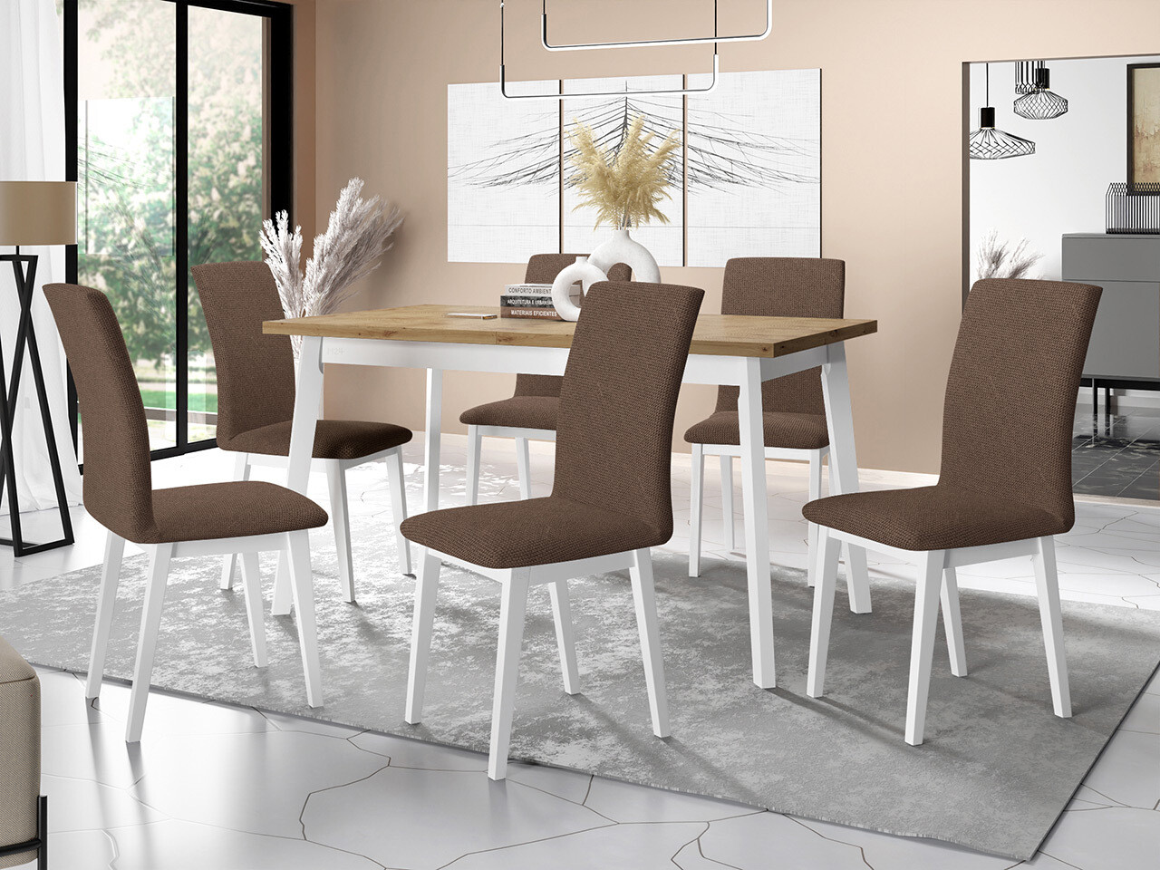 Conjunto para refeições Victorville 321 (Branco)
