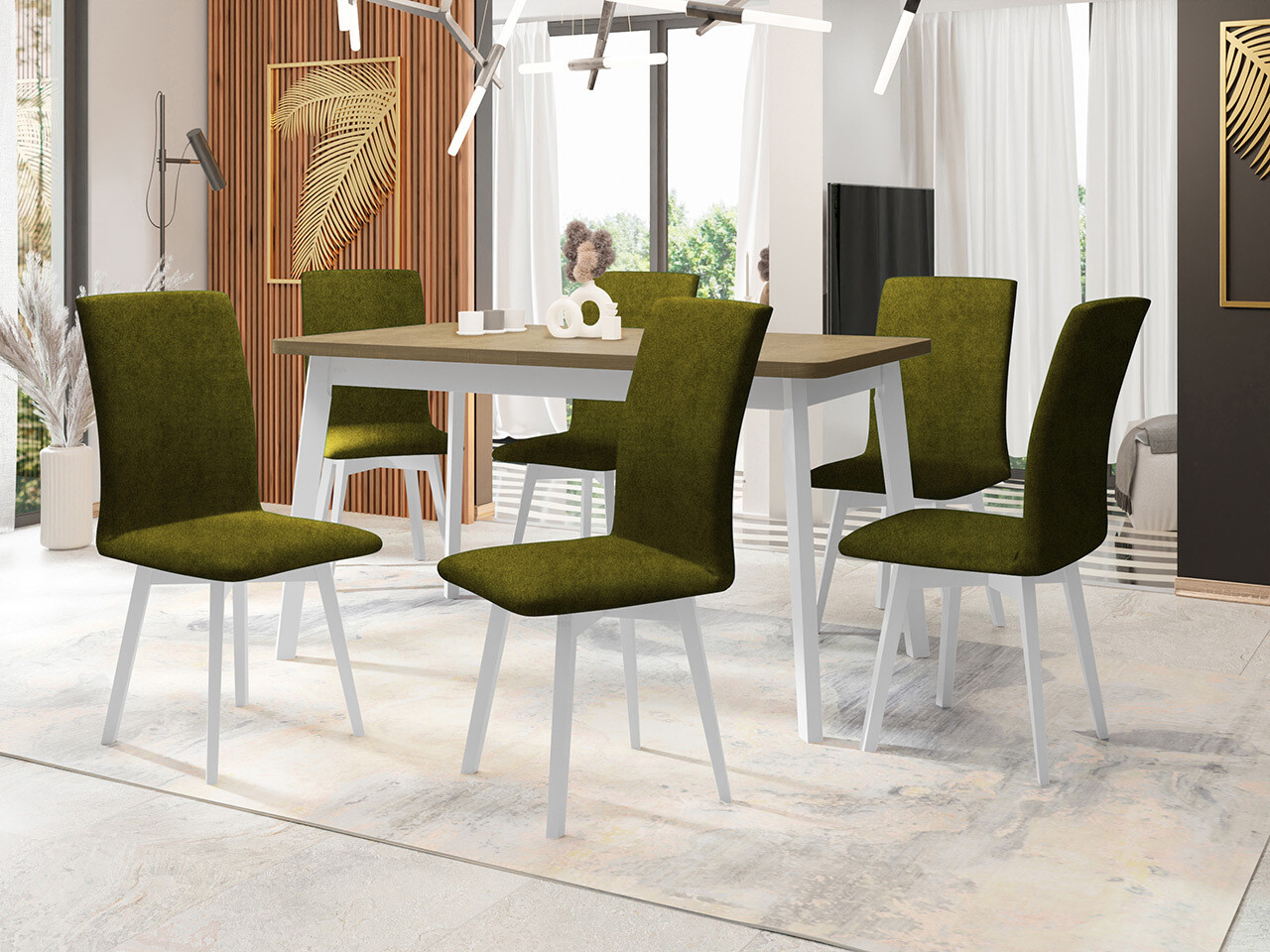 Conjunto para refeições Victorville 325 (Branco)