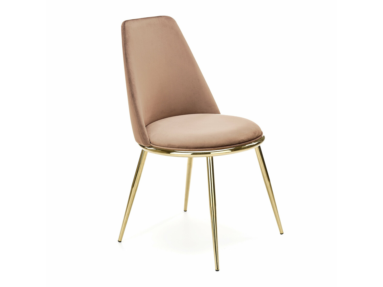 Cadeira Houston 1327 (Bege + Dourado)