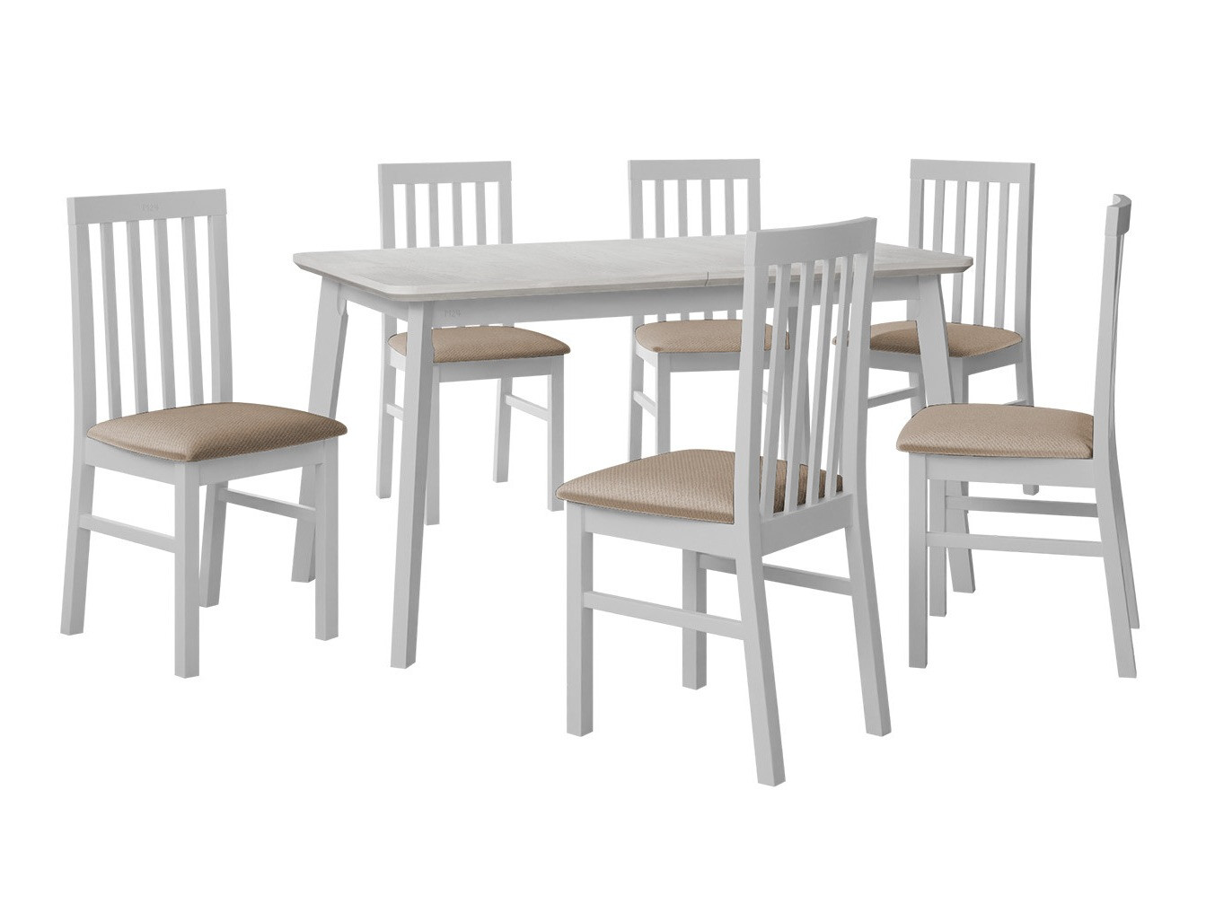 Conjunto para refeições Victorville 267 (Branco)