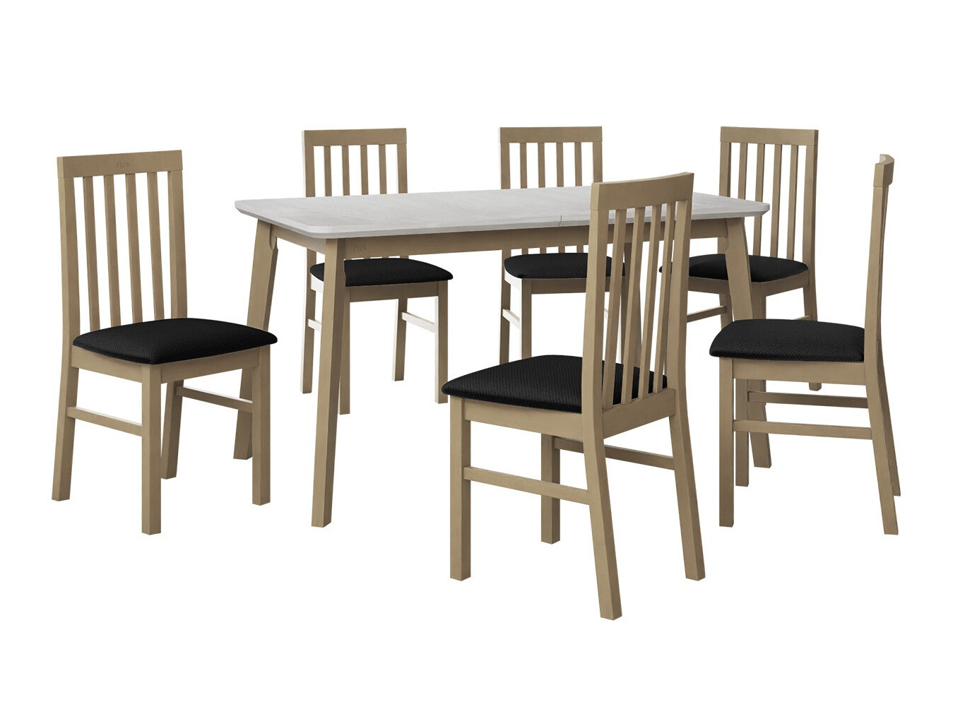 Conjunto para refeições Victorville 267 (Carvalho sonoma)