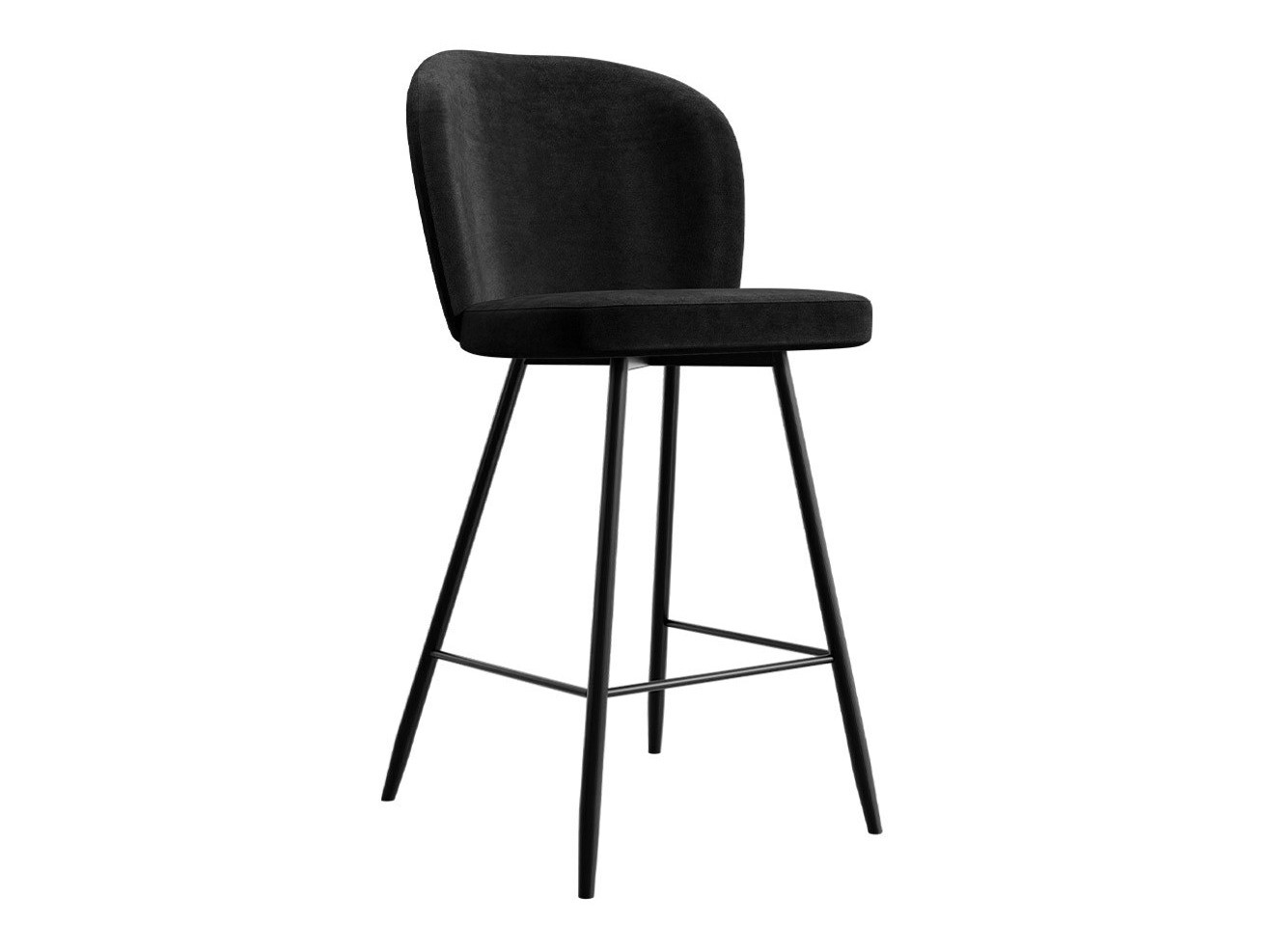 Banco de bar Jackson 101 (Preto + Magic Velvet 2219)