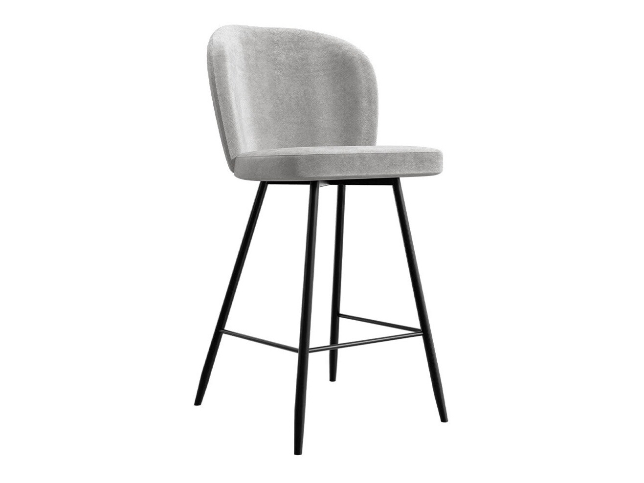 Banco de bar Jackson 101 (Preto + Magic Velvet 2240)