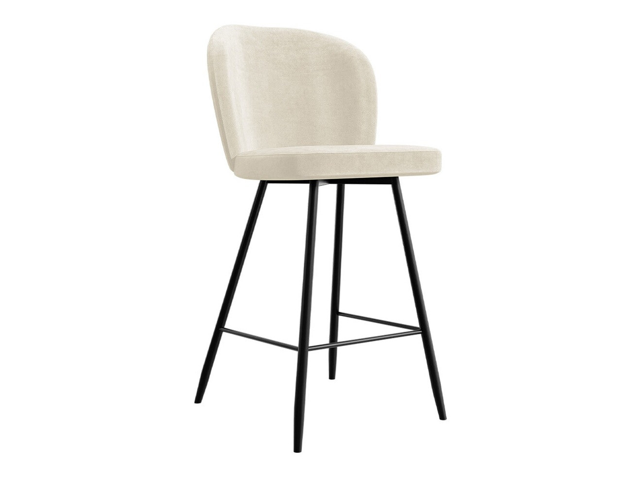 Banco de bar Jackson 101 (Preto + Magic Velvet 2250)