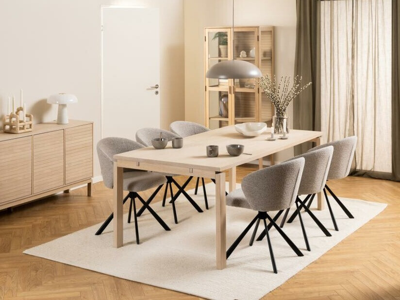 Cadeira Norsica 745 (Bege + Preto)