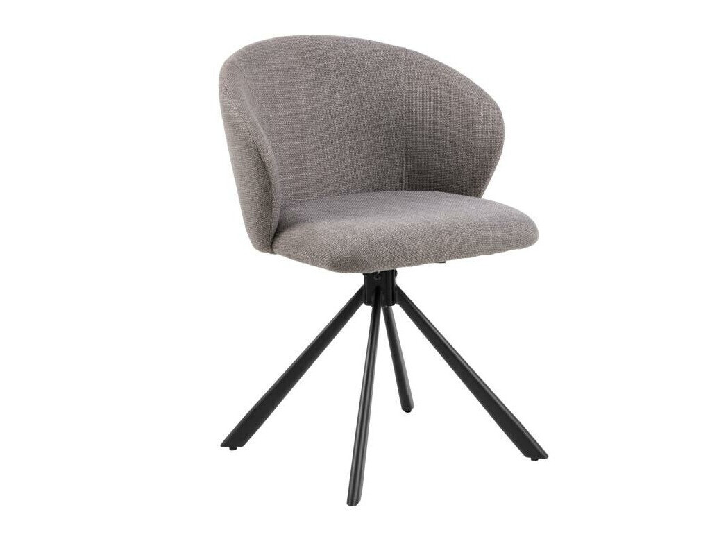 Cadeira Norsica 745 (Cinzento + Castanho claro + Preto)