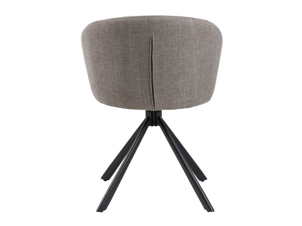 Cadeira Norsica 745 (Cinzento + Castanho claro + Preto)