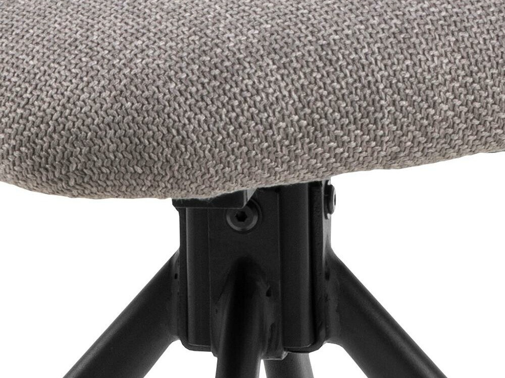 Cadeira Norsica 745 (Cinzento + Castanho claro + Preto)