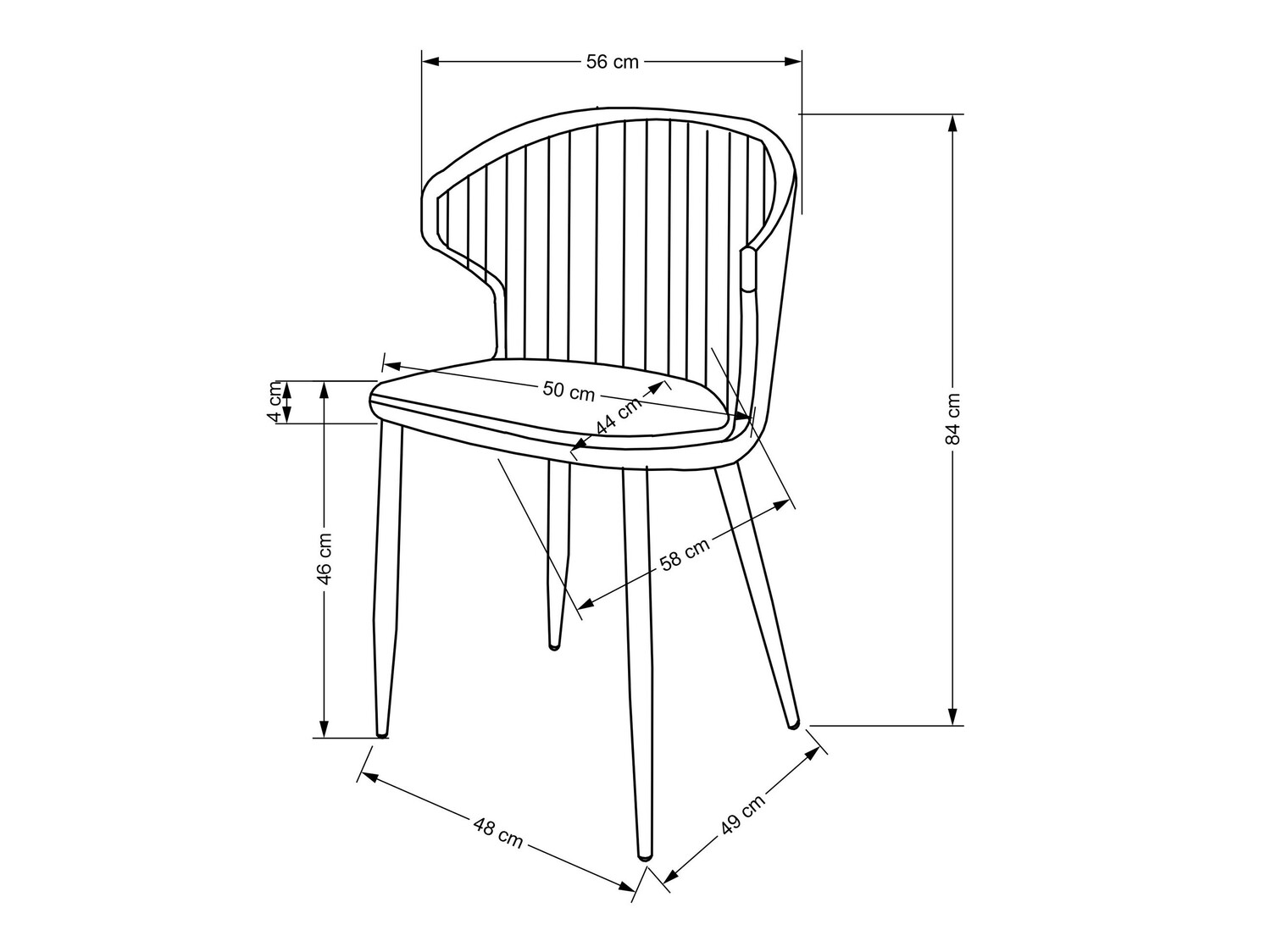 Cadeira Houston 1550 (Beige)