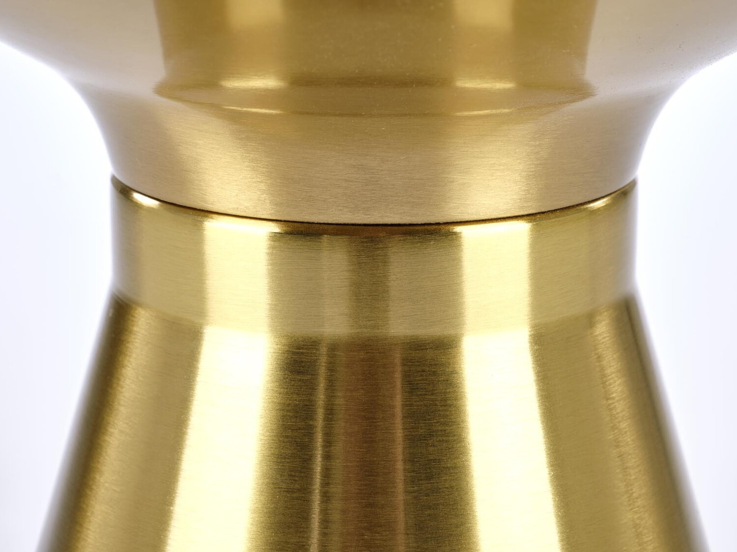 Mesa para revistas Houston 1553 (Dourado + Marmore branco)