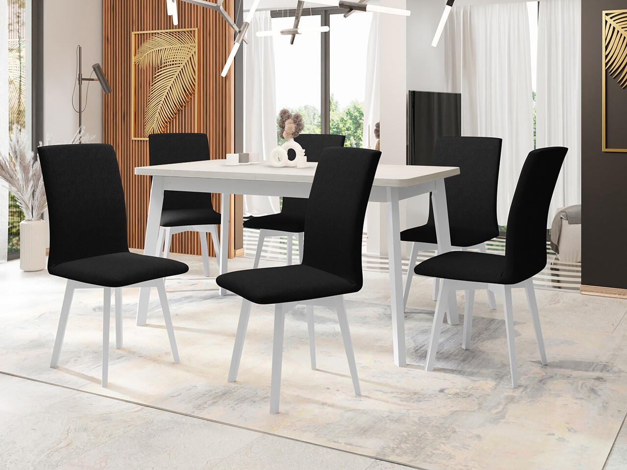 Conjunto para refeições Victorville 335 (Branco)