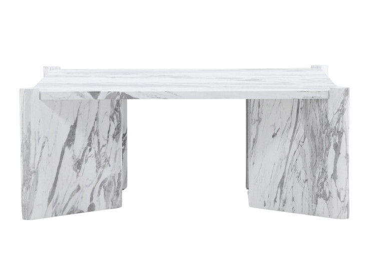 Mesa de centro Dallas 4198 (Marmore branco)